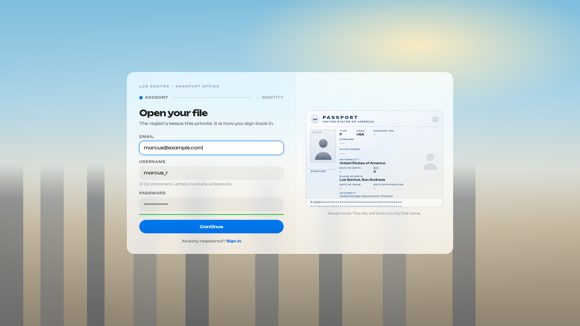 Registration